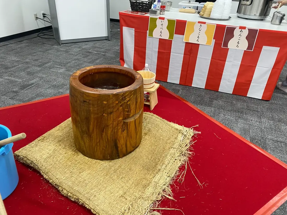オフィスの中で、季節の行事を組み合わせる。