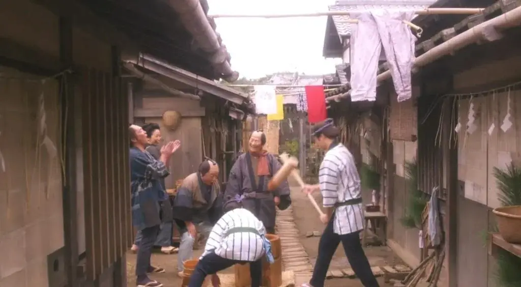 時代劇の撮影現場