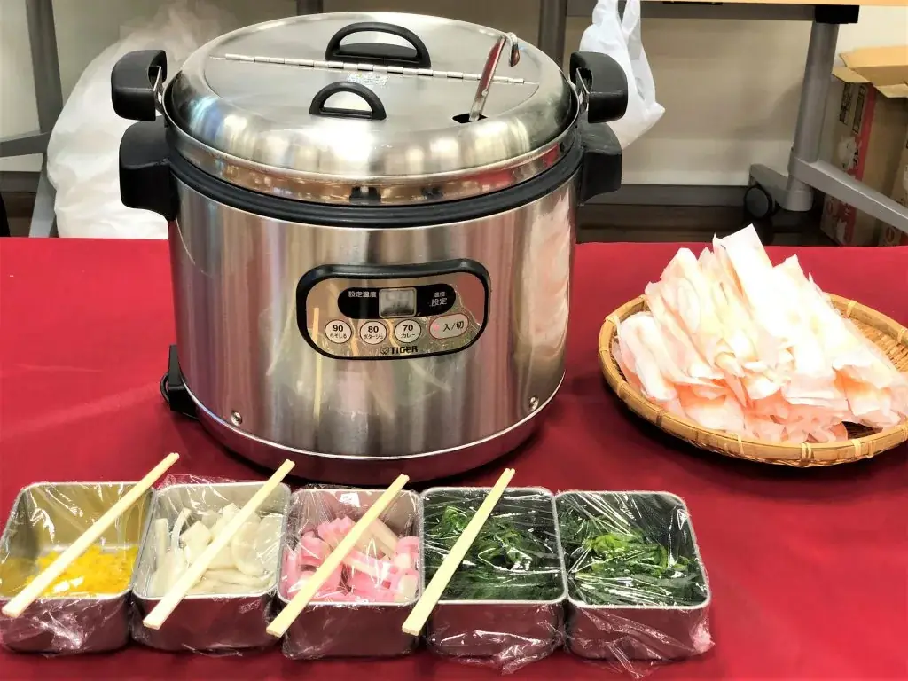 関東風と関西風、2種類を用意。