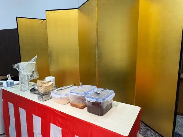 企業の新年会会場