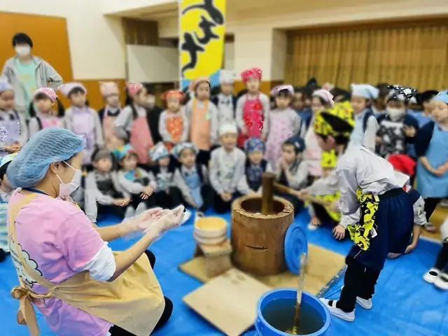 幼稚園の行事会場