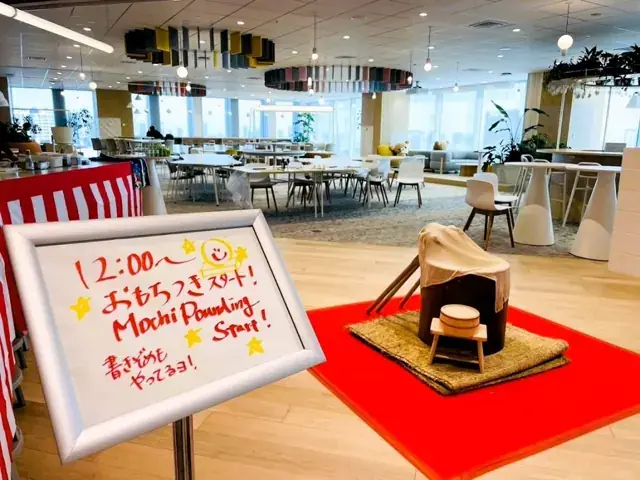 企業のオフィス内
